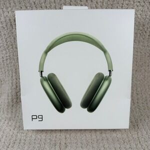 P9 Wireless Bluetooth Over Ear Headphones Hi-Fi Stereo Green